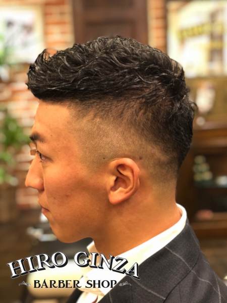 ジェットモヒカンinフェード ヘアカタログ 高級理容室 床屋 ヘアサロン Premium Barber プレミアムバーバー