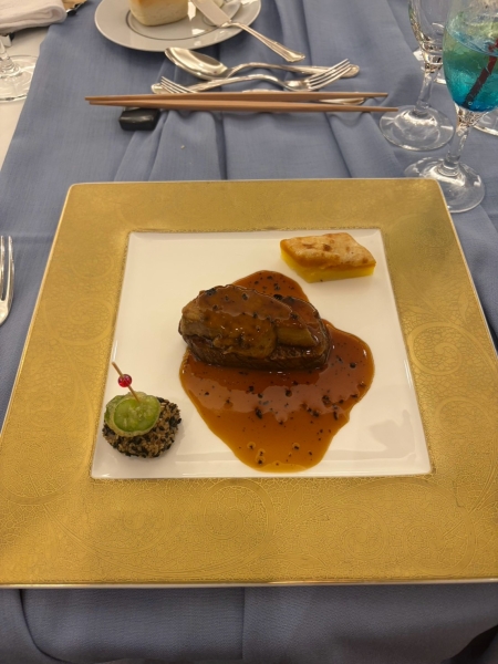 休日にフレンチを食べに行きました♪