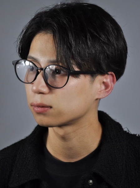 清潔感溢れる大人センターパート
