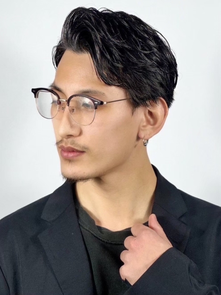 好印象◎ビジネスアップバングショート