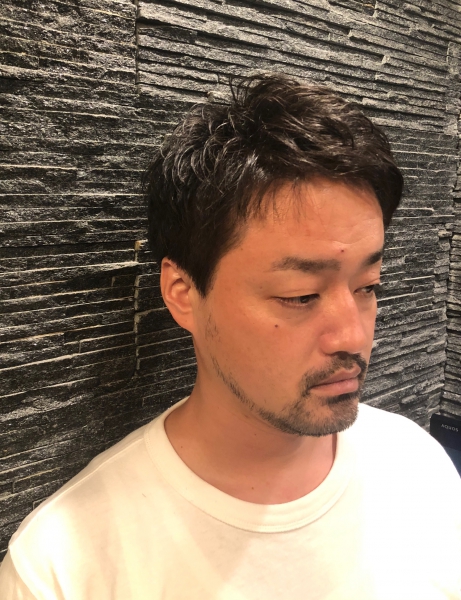 楽ちん ヘアカタログ 高級理容室 床屋 ヒロ銀座ヘアーサロン