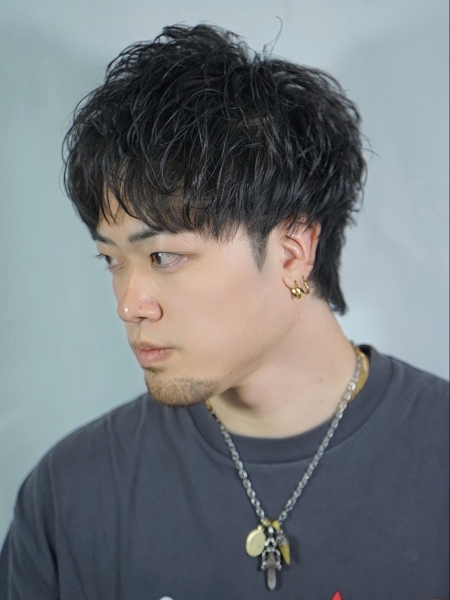 8月の六本木メンズカットで爽快ヘア