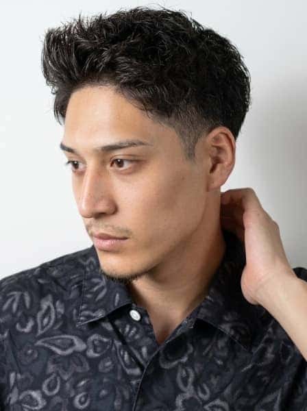 朝1分で決まる男の夏ヘア