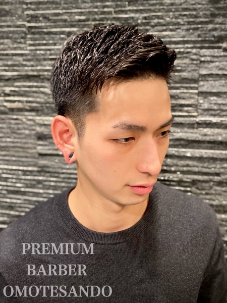 バーバーヘア ヘアカタログ 高級理容室 床屋 ヘアサロン Premium Barber プレミアムバーバー