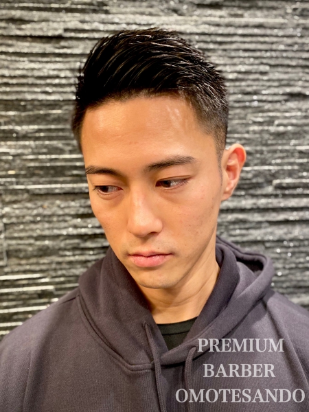 バーバーカット ヘアカタログ 高級理容室 床屋 ヘアサロン Premium Barber プレミアムバーバー