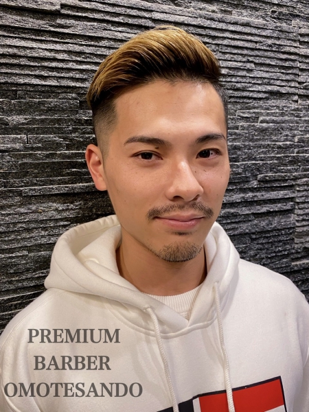 ポンパドール ヘアカタログ 高級理容室 床屋 ヘアサロン Premium Barber プレミアムバーバー