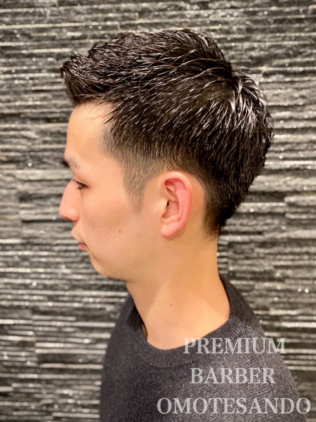 バーバーカット ヘアカタログ 高級理容室 床屋 ヘアサロン Premium Barber プレミアムバーバー