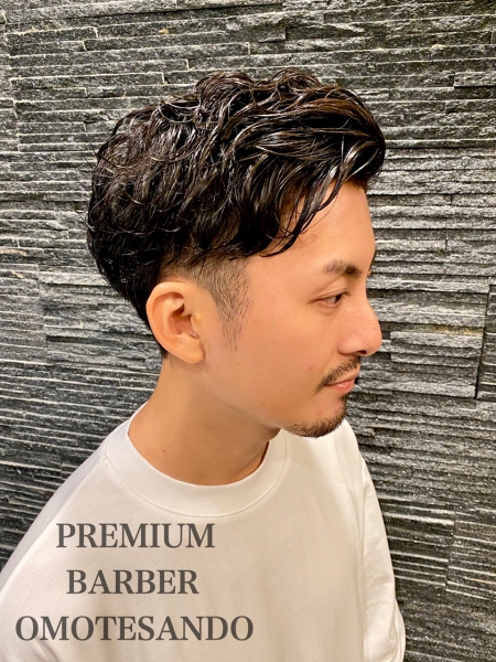 73分け ヘアカタログ 高級理容室 床屋 ヘアサロン Premium Barber プレミアムバーバー