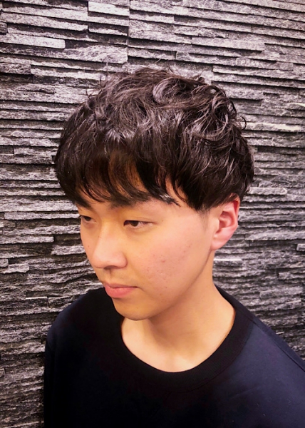 シークレットパーマ ヘアカタログ 高級理容室 床屋 ヘアサロン Premium Barber プレミアムバーバー