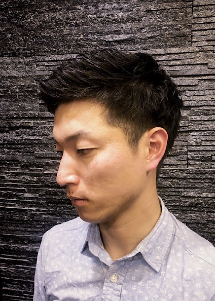 ショートレイヤー【形状記憶パーマ】｜ヘアカタログ｜高級理容室 床屋 ヒロ銀座ヘアーサロン