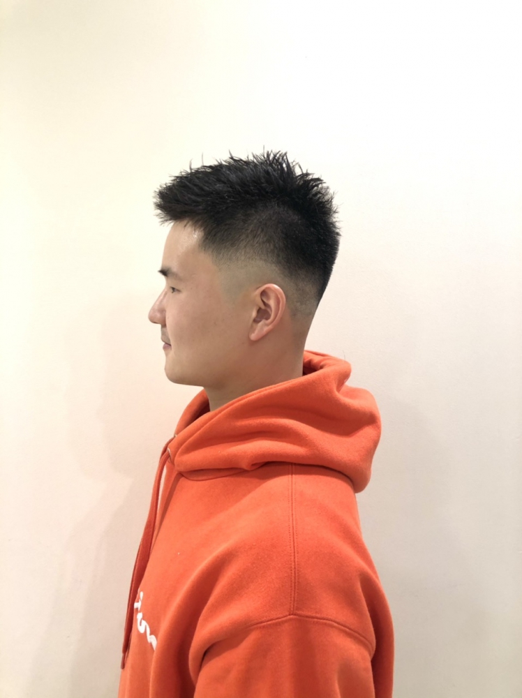 スキンフェード ヘアカタログ 高級理容室 床屋 ヒロ銀座ヘアーサロン