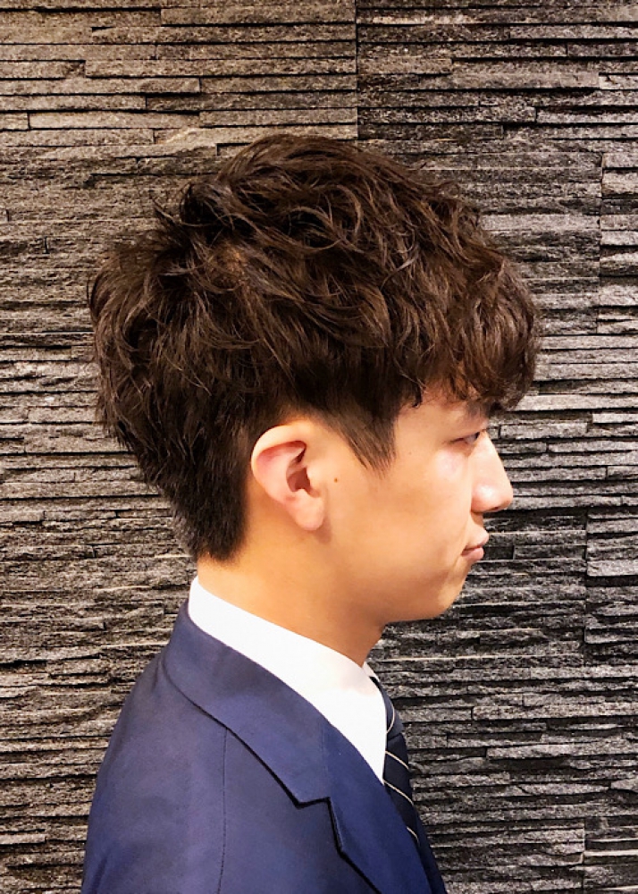 人気ドラマ グランメゾン風パーマ ヘアカタログ 高級理容室 床屋 ヘアサロン Premium Barber プレミアムバーバー