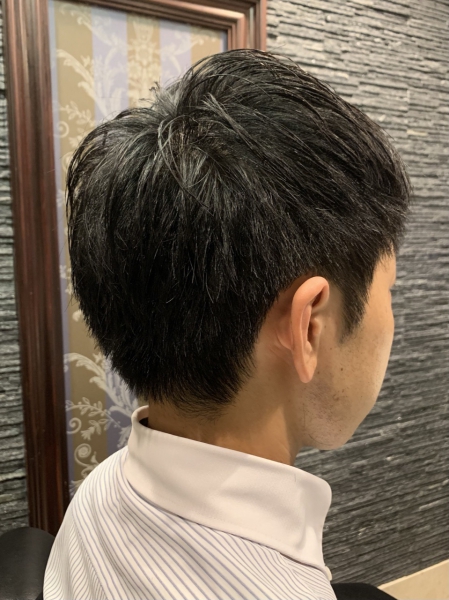 スーツ ヘアカタログ 高級理容室 床屋 ヘアサロン Premium Barber プレミアムバーバー