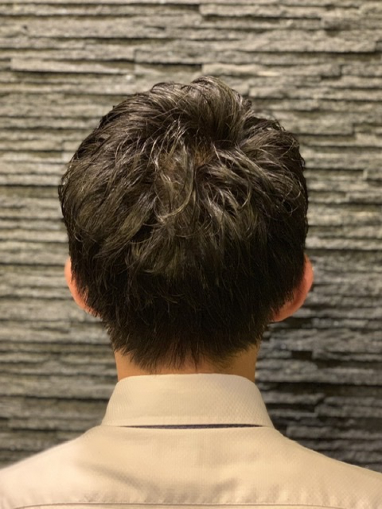 ビジネスマンショート ゆるパーマ ヘアカタログ 高級理容室 床屋 ヒロ銀座ヘアーサロン ビジネスマンショート ゆるパーマ ヘアカタログ 高級理容室 床屋 ヒロ銀座ヘアーサロン