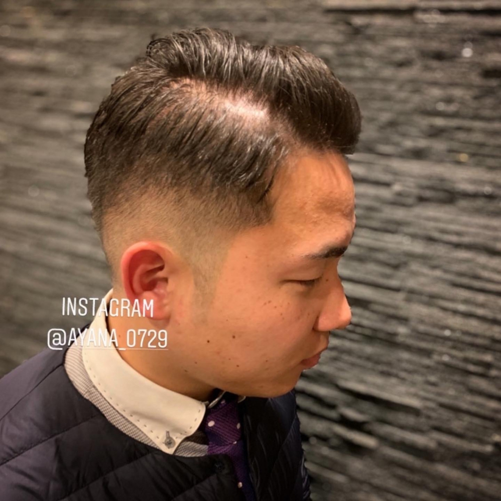 柔らかい髪質の方にも スキンフェード ヘアカタログ 高級理容室 床屋 ヘアサロン Premium Barber プレミアムバーバー