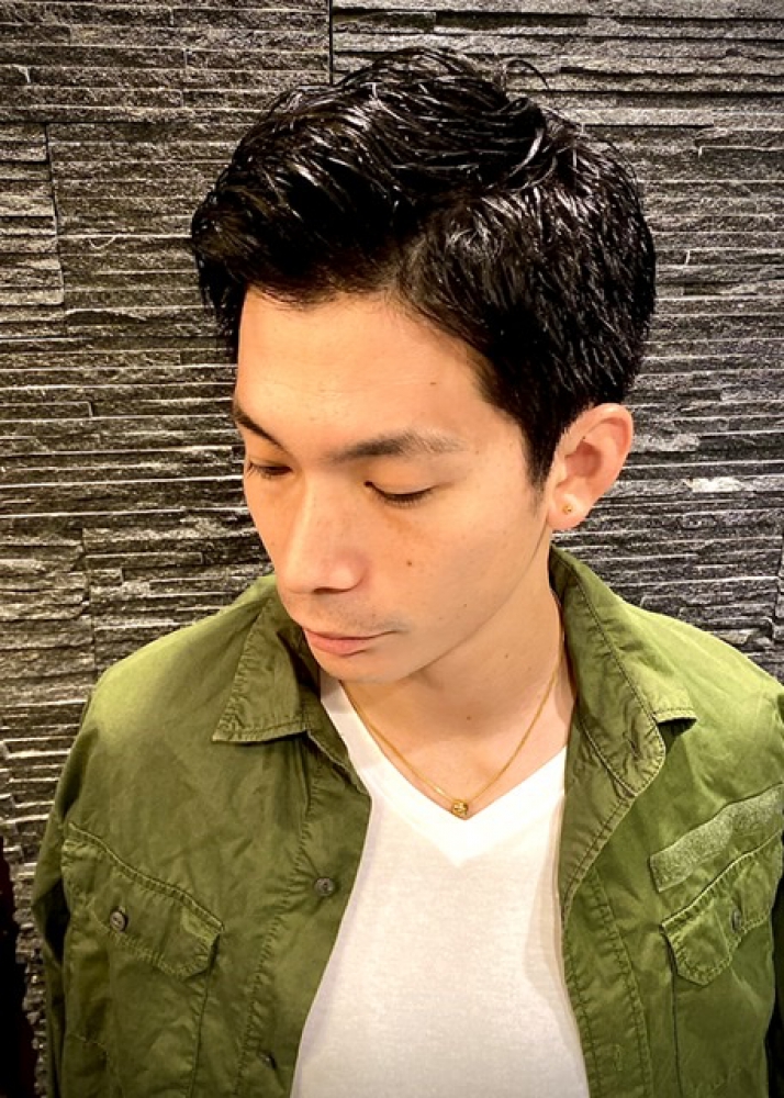 刈り上げないショート ヘアカタログ 高級理容室 床屋 ヘアサロン Premium Barber プレミアムバーバー