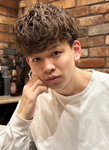 無造作なのにキマるスペインカール