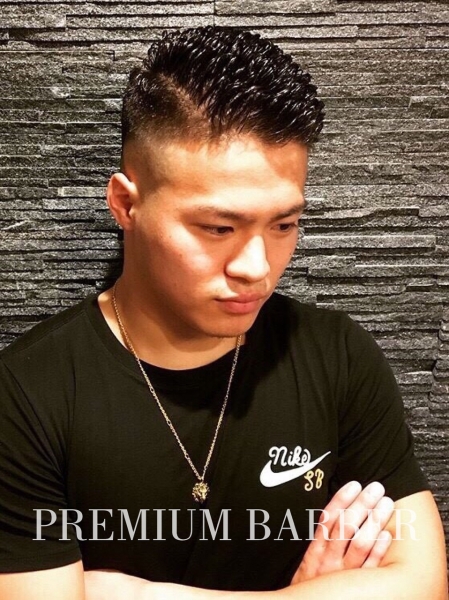 ワイルドベリーショート ヘアカタログ 高級理容室 床屋 ヘアサロン Premium Barber プレミアムバーバー