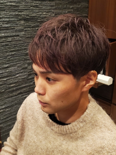 簡単セット！束感ショート