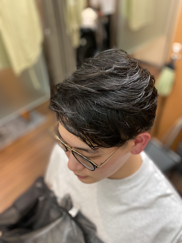 ビジネススタイル ヘアカタログ 高級理容室 床屋 ヒロ銀座ヘアーサロン