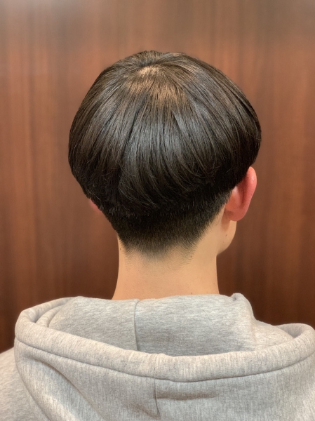 刈り上げマッシュ ヘアカタログ 高級理容室 床屋 ヘアサロン Premium Barber プレミアムバーバー