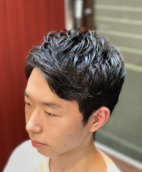 就活生 ヘアカタログ 高級理容室 床屋 ヒロ銀座ヘアーサロン