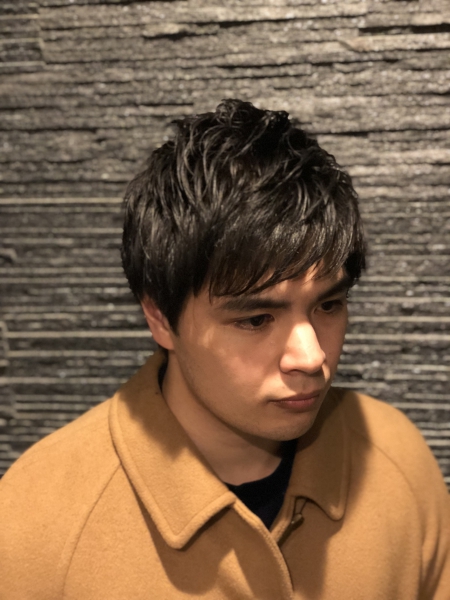 ミディアムショート ヘアカタログ 高級理容室 床屋 ヘアサロン Premium Barber プレミアムバーバー ミディアムショート ヘアカタログ 高級理容室 床屋 ヘアサロン Premium Barber プレミアムバーバー