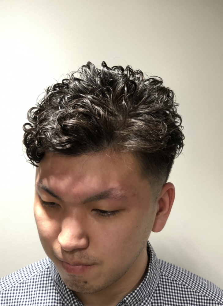 73パーマスタイル｜ヘアカタログ｜高級理容室 床屋 ヒロ銀座ヘアーサロン