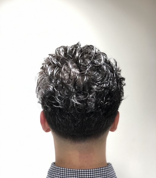 73パーマスタイル｜ヘアカタログ｜高級理容室 床屋 ヒロ銀座ヘアーサロン