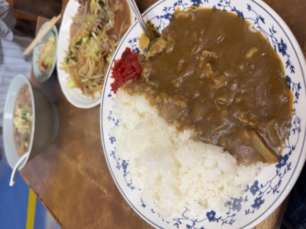 中華屋のカレーライス