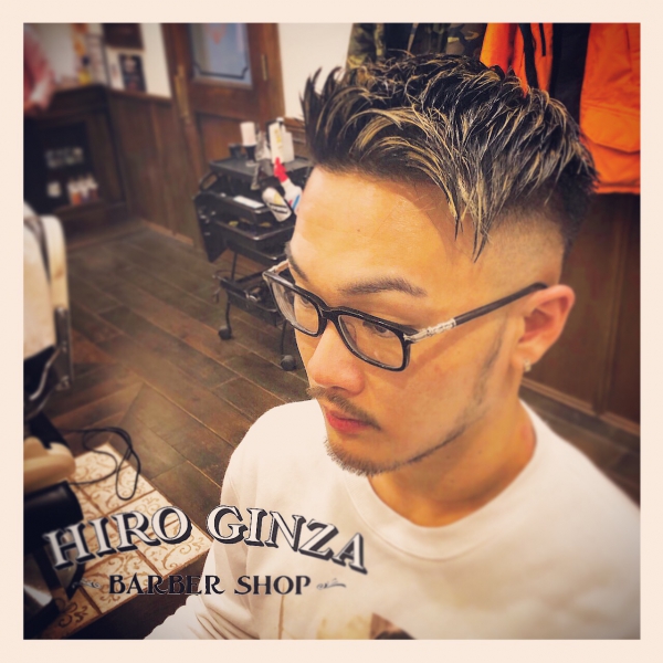 フォワードスキンフェード ヘアカタログ 高級理容室 床屋 ヘアサロン Premium Barber プレミアムバーバー