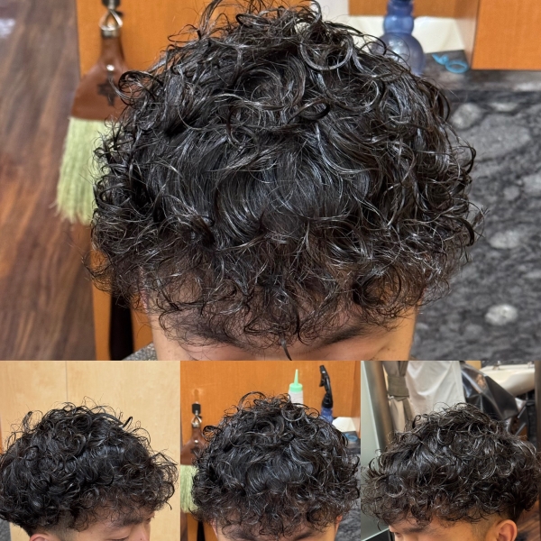 ふんわり動く毛流れ プードルパーマで一気に洒落感UP