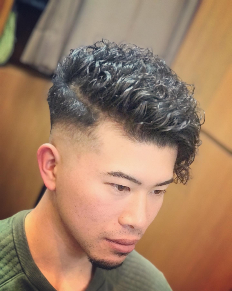 ポンパフェード ヘアカタログ 高級理容室 床屋 ヒロ銀座ヘアーサロン