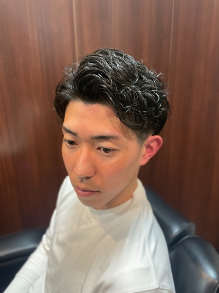 ビジネスパーマスタイル