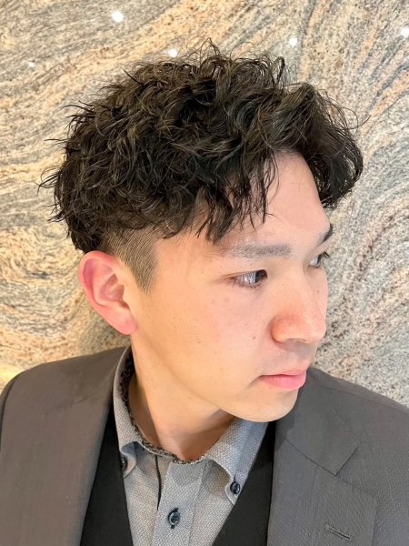 ニュアンスカール×フェード