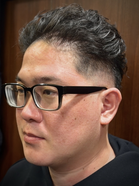 宮城リョータ風フェードカット