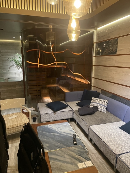 個室サウナ初体験！