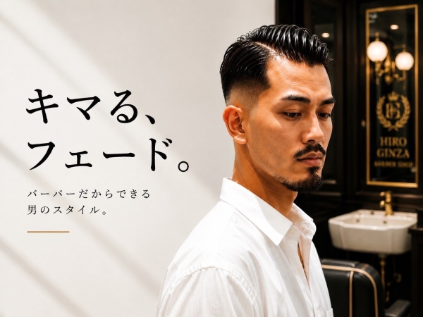夏に向けてフェードカットはいかがですか？