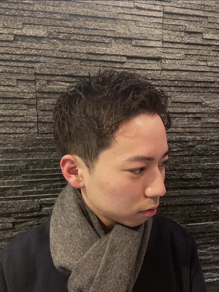 形状記憶パーマ（アイロンパーマ）｜ヘアカタログ｜高級理容室 床屋 ヒロ銀座ヘアーサロン