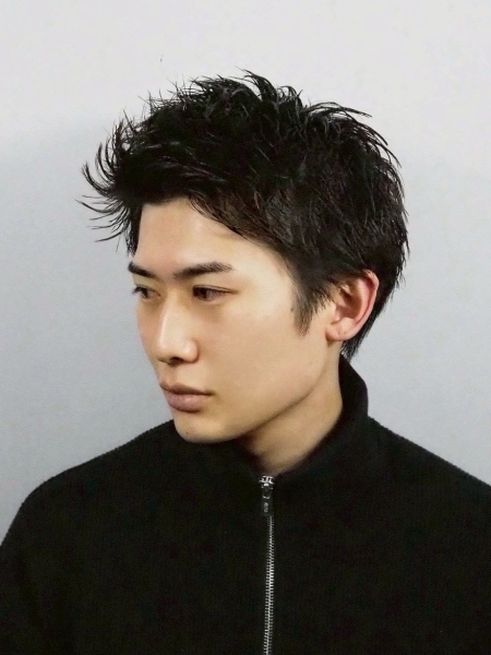 爽やか男前！スパイキーショートの魅力