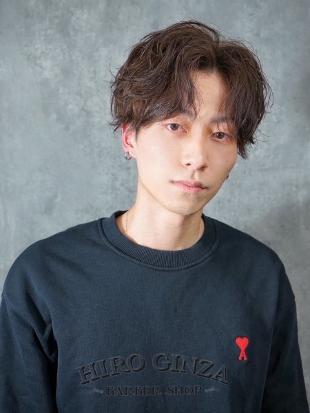 スパイラルパーマ