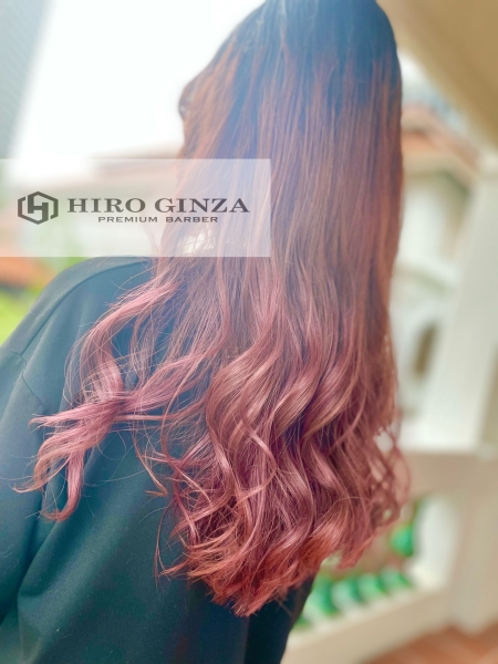 Haircolor：light purple