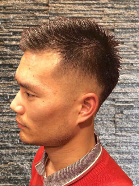 Middle fade style