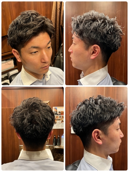 夏はこれで決まり！！立体感パーマ！