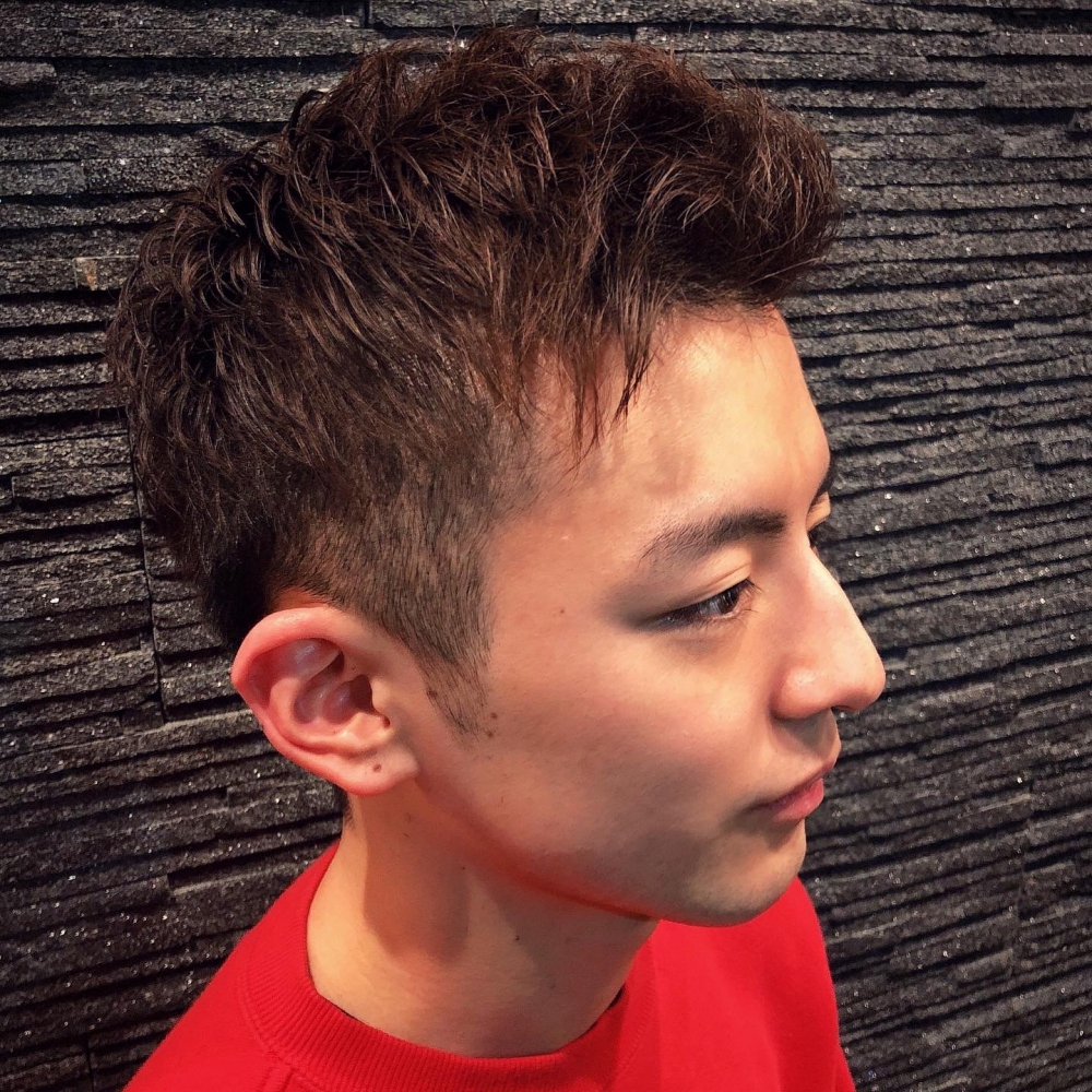ウェービーツーブロック ヘアカタログ 高級理容室 床屋 ヒロ銀座ヘアーサロン ウェービーツーブロック ヘアカタログ 高級理容室 床屋 ヒロ銀座ヘアーサロン
