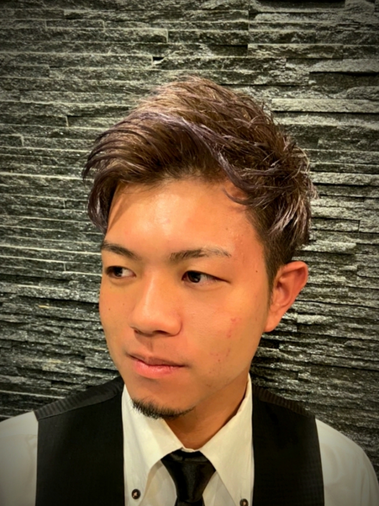 カジュアルツーブロック ヘアカタログ 高級理容室 床屋 ヘアサロン Premium Barber プレミアムバーバー