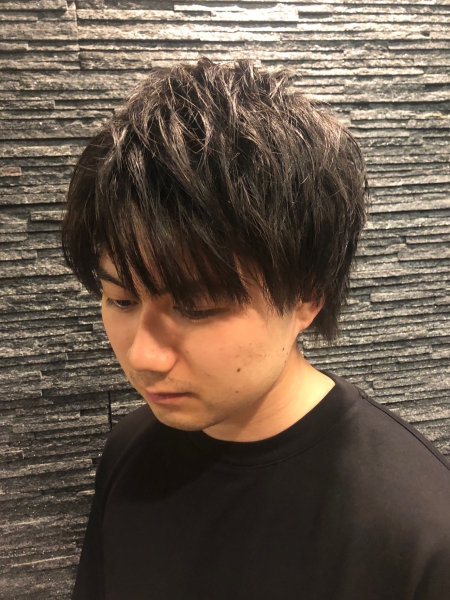 直毛 ヘアカタログ 高級理容室 床屋 ヘアサロン Premium Barber プレミアムバーバー