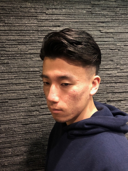 七三分け ヘアカタログ 高級理容室 床屋 ヘアサロン Premium Barber プレミアムバーバー