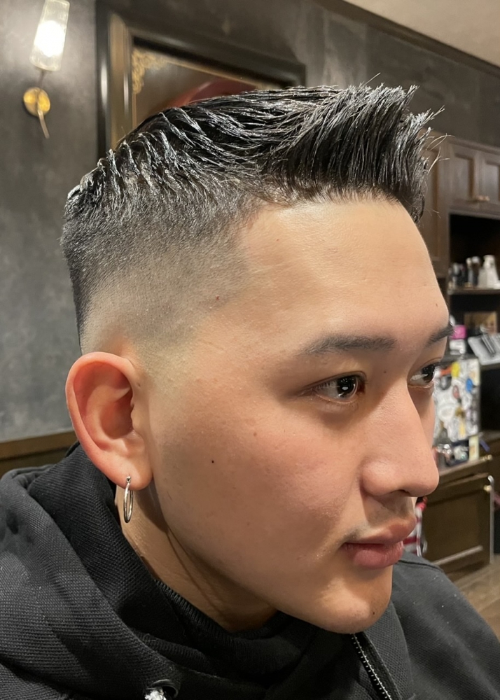 クルーカット ヘアカタログ 高級理容室 床屋 ヒロ銀座ヘアーサロン