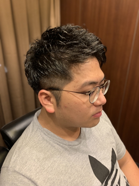 形状記憶パーマで劇的ビフォーアフター